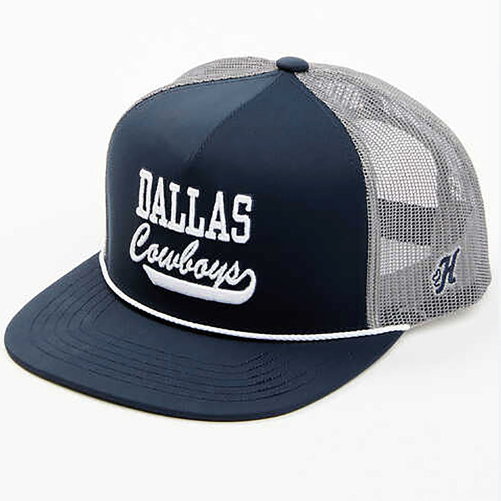 Hooey "Dallas Cowboys"  Hat Navy/Grey W/Script Logo