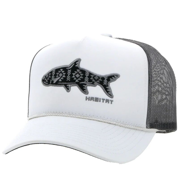 Hooey "Habitat" White/Grey Hat