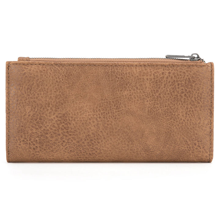 Wrangler Embroidered Bi-Fold Wallet - Khaki