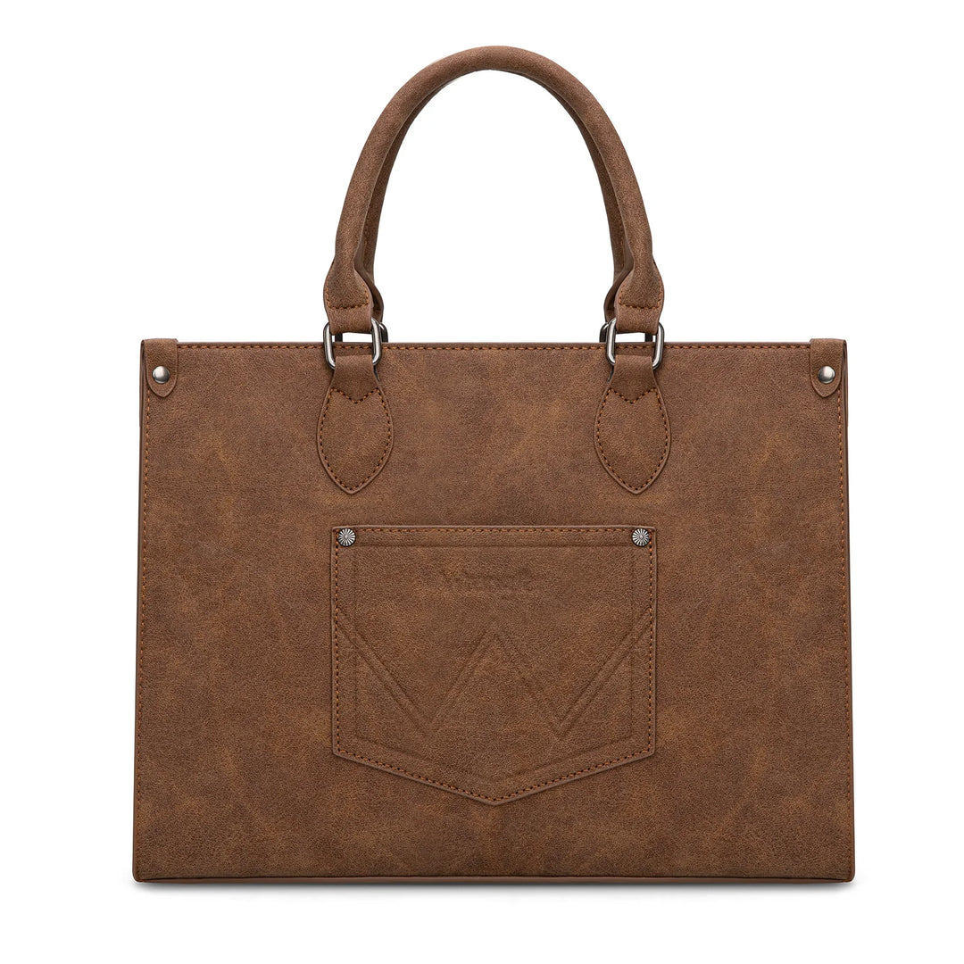 Wrangler Leopard Print Wide Tote Bag/Crossbody