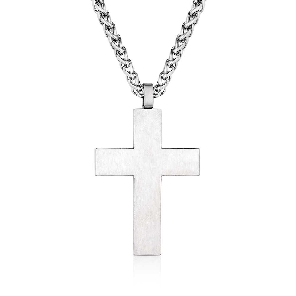 Montana Silversmiths Hero's Belief Cross Necklace