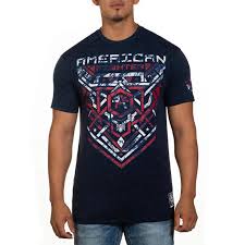 American Fighter  Baylis  Short Sleeve Tee T-Shirt - Admiral