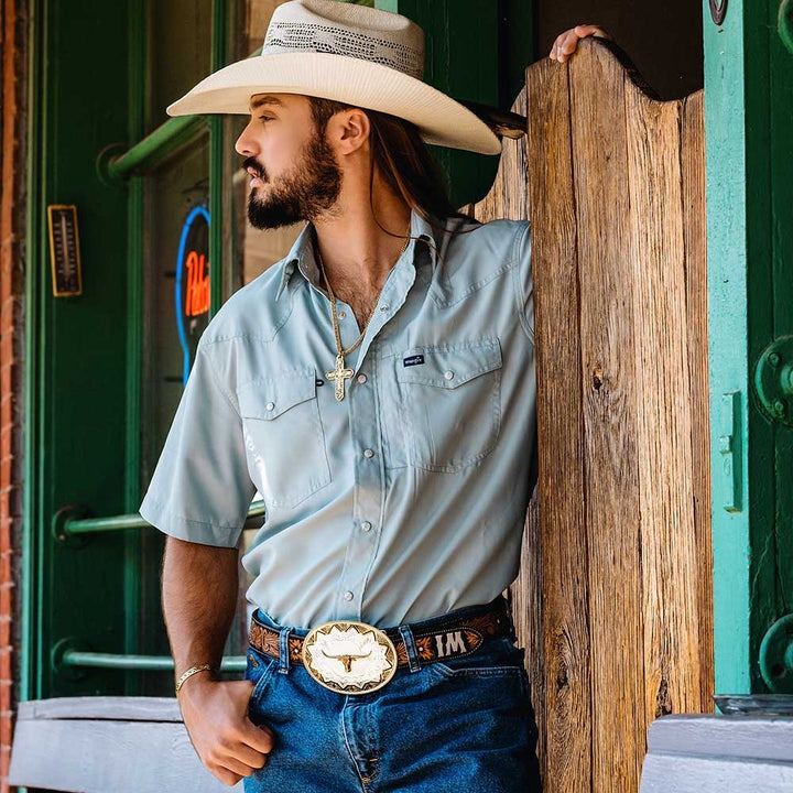 Montana Silversmiths Southwest Sun Large Buckle with Longhorn