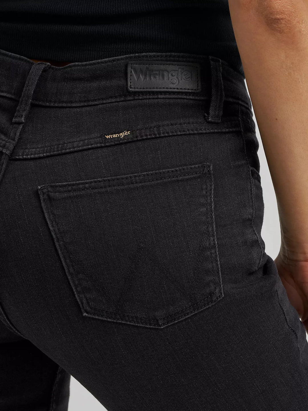 Women's Wrangler High Rise Bold Boot Jean - Black