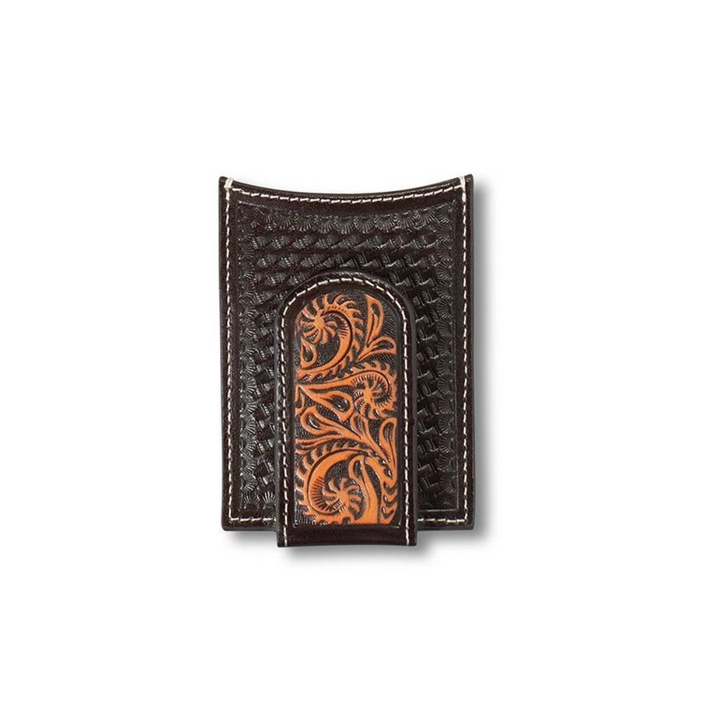 Ariat Card Case Cross Floral Filigree MB Card Case