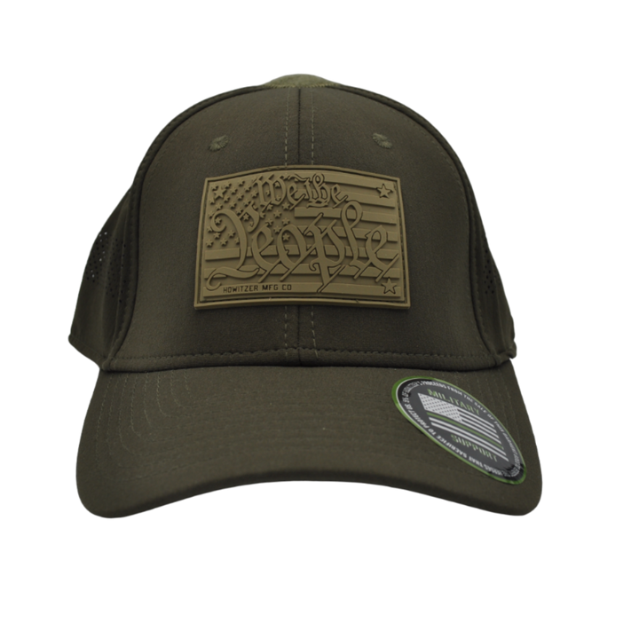 Howitzer People Stamp Hat - Dark Olive