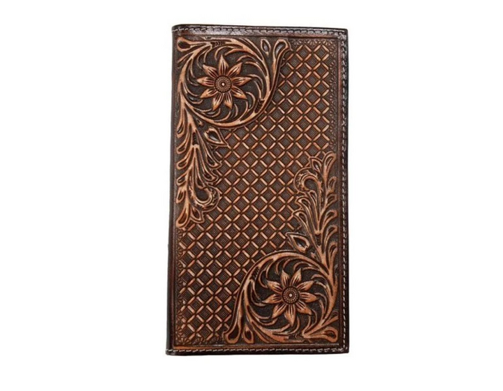 Nocona Rodeo Floral Corners Brown