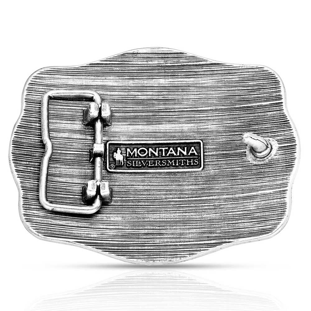 Montana Silversmiths The Roundup Team Roper Buckle
