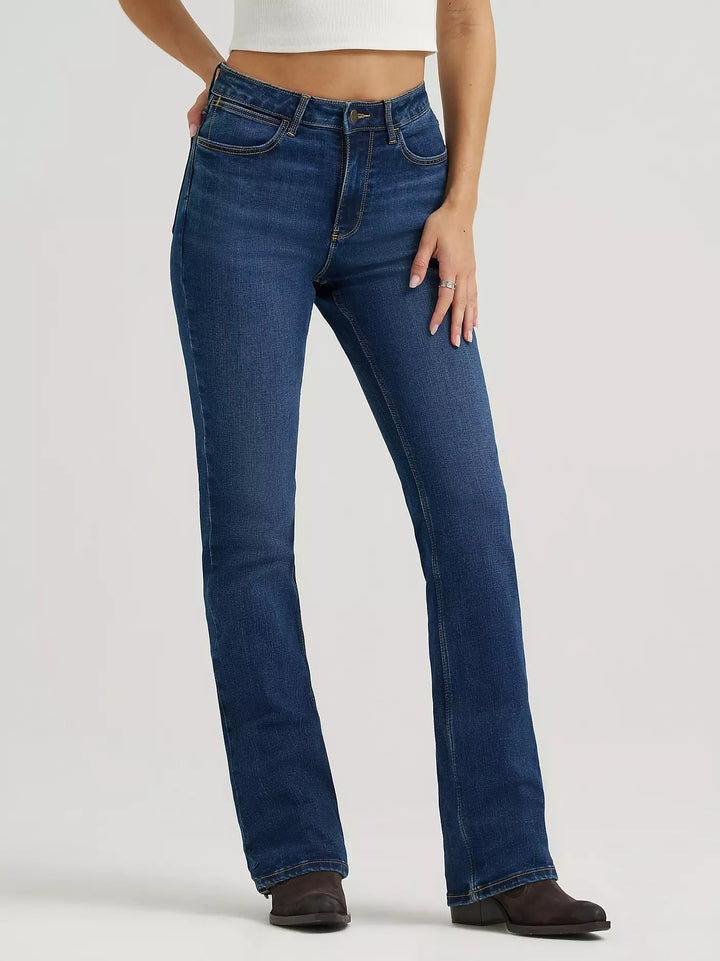 Wranglers Women's High Rise Bold Boot Jean