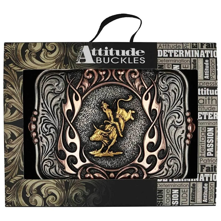 Montana Silversmiths Code of the West Buckle