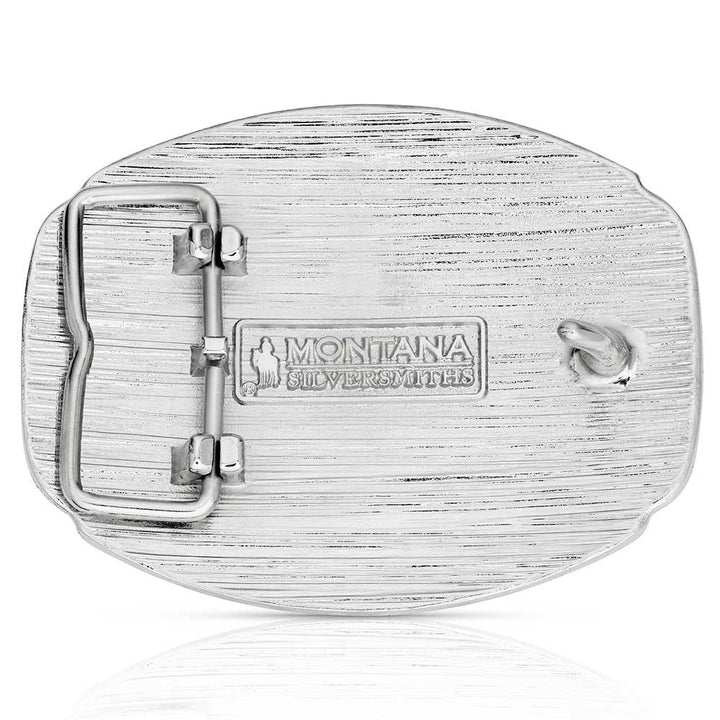 Montana Silversmiths Western Initial Buckle