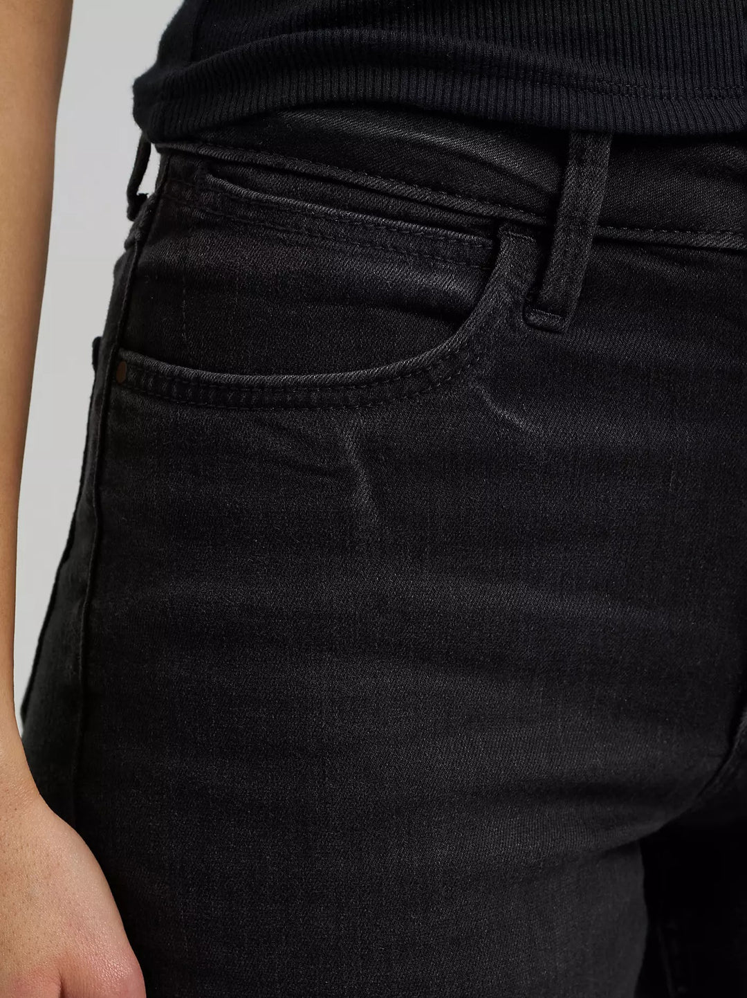 Women's Wrangler High Rise Bold Boot Jean - Black