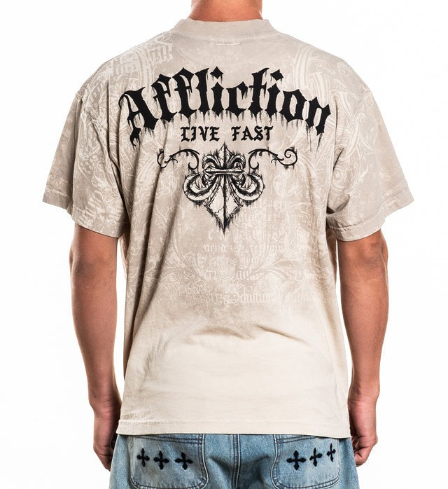 Affliction Riders Short Sleeve T-Shirt - Sand