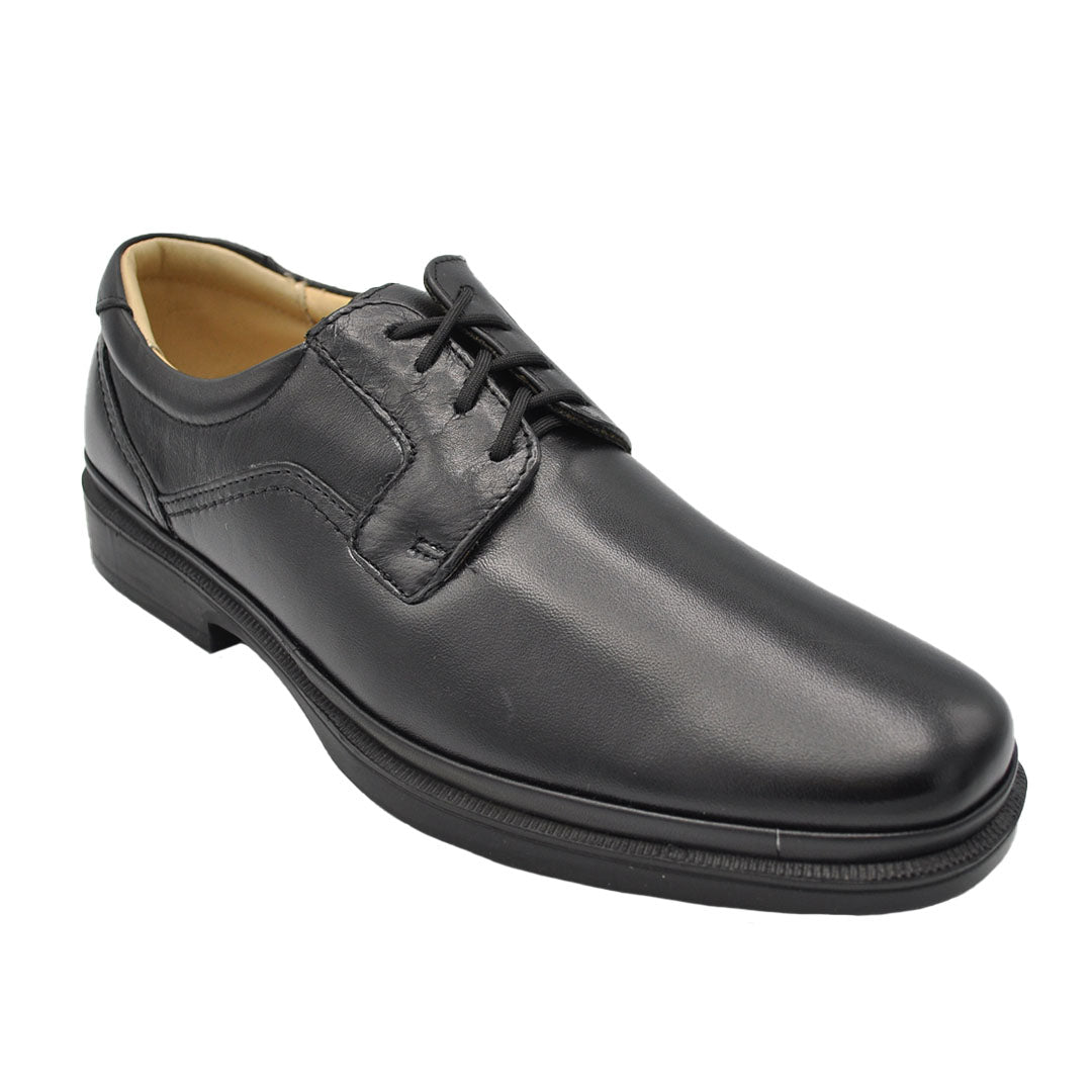 Gavel Miguel Lambskin Black Leather Shoes 0111