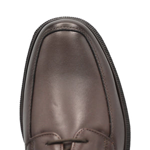 Gavel Lucas Lambskin Brown Leather Shoes 0112
