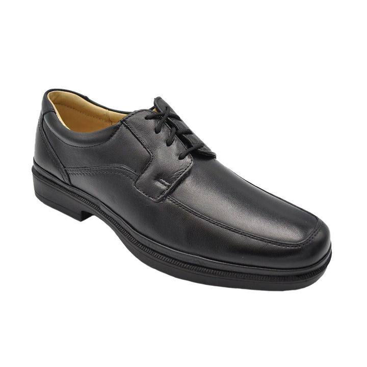 Gavel Lucas Lambskin Black Leather Shoes