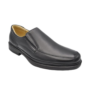 Gavel Mateo Lambskin Black Leather Shoes 0114
