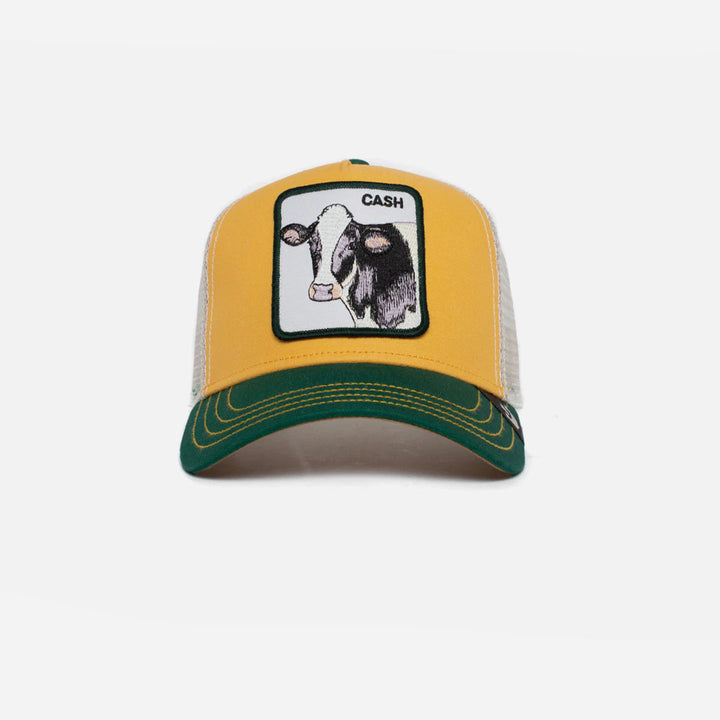 Goorin Bros Cash Cow Yellow Trucker Hat