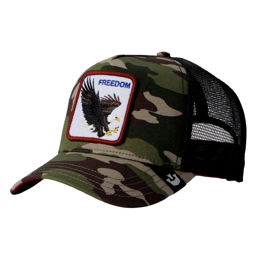 Goorin Bros Freedom Eagle Camo Trucker Hat
