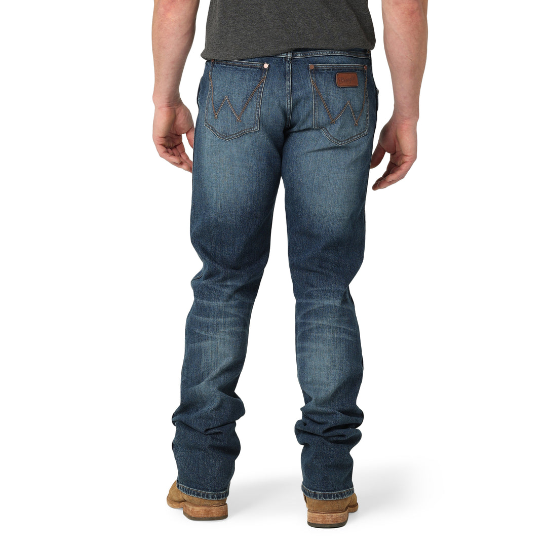 Men Ranch Jeans Wrangler Men's Retro Slim Straight Jean Ranch – Gavel Western Wear