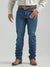 Wrangler Men's Retro Slim Fit Straight Blue Jeans