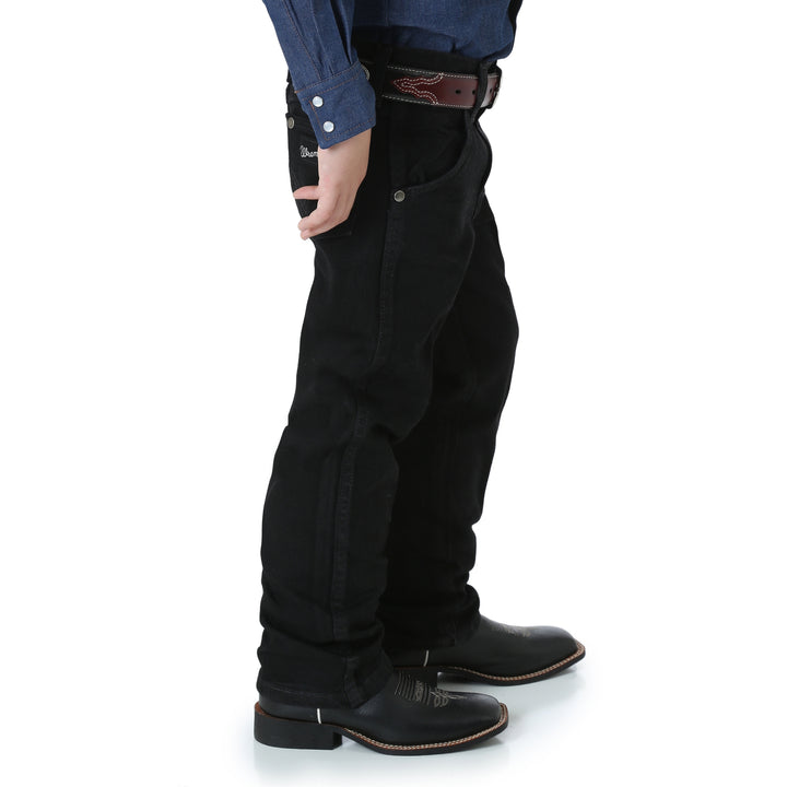 Wrangler Kid's Silver Edition Jean Black