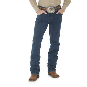 Wrangler Men's Advanced Comfort Cowboy Cut Slim Jean Mid Stone