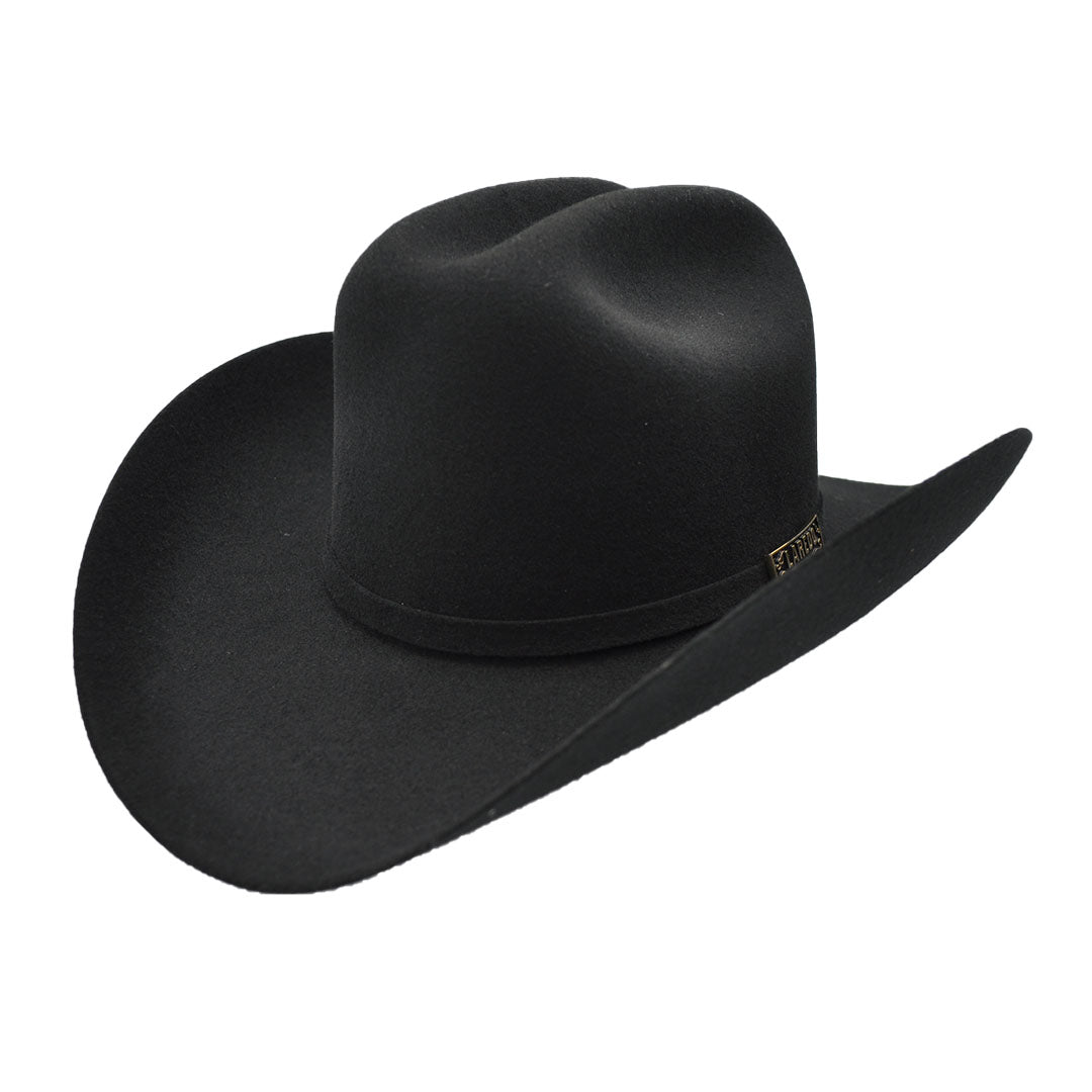 Laredo 100X Larry Black Wool Cowboy Hat