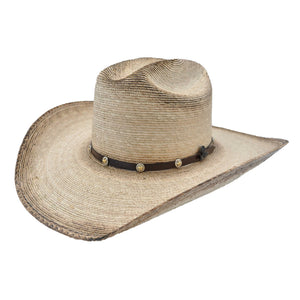 Ariat Palm Leaf Straw Cowboy Hat
