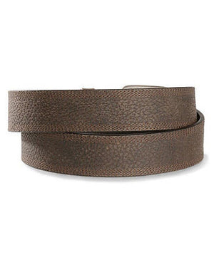 Ariat Men's Triple Row Stitch Leather Belt-Brown