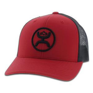 Hooey O Classic Red/Black Logo Cap