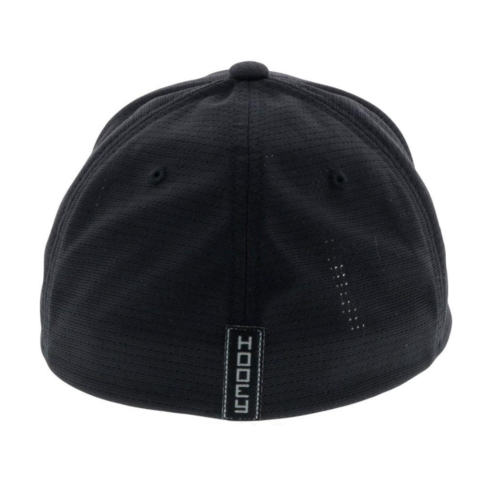 Hooey Ash FlexFit Black Logo Cap