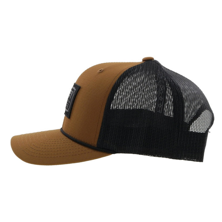 Hooey Doc Tan/Black Logo Cap