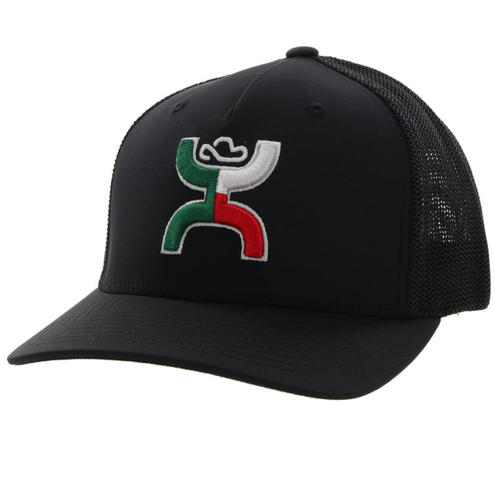 Hooey Boquillas Flexfit Black Logo Cap