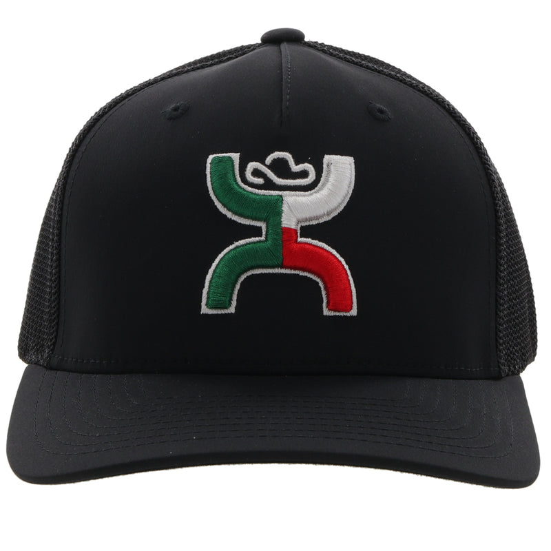 Hooey Boquillas Flexfit Black Logo Cap