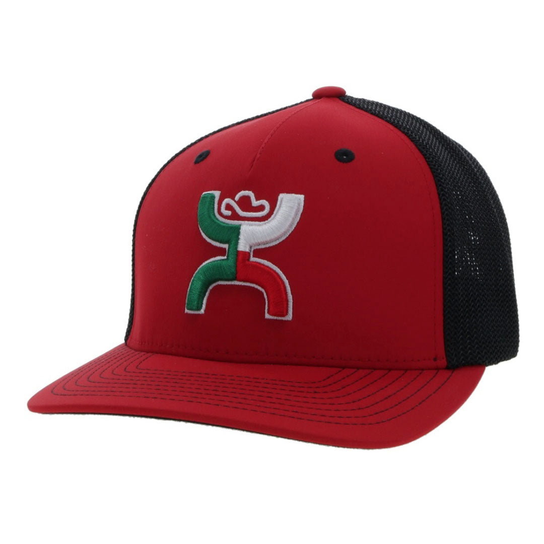Hooey Boquillas Red/ Black With Red, White & Green Logo