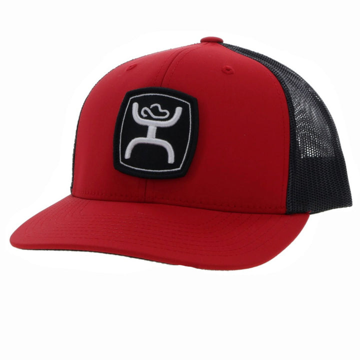 Hooey Zenith Red/Black Logo Cap