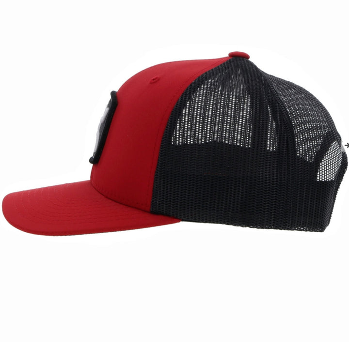 Hooey Zenith Red/Black Logo Cap