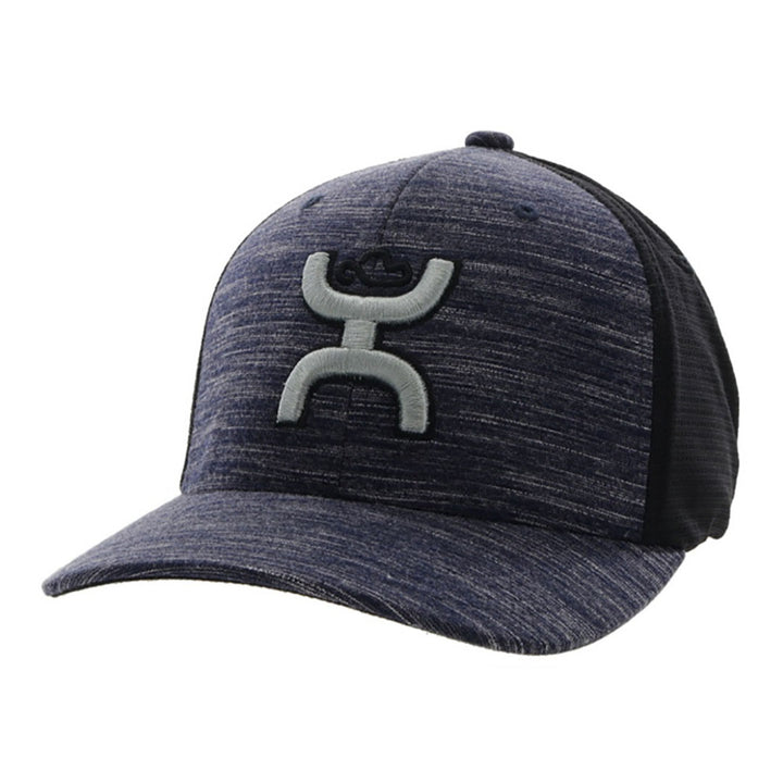 Hooey Ash Flexfit Navy/Black Logo Cap