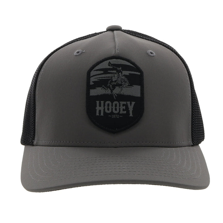 Hooey Cheyenne Black/Charcoal Logo Cap