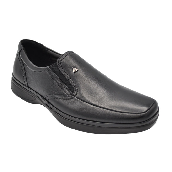 Gavel Dylan Lambskin Black Leather Shoes