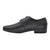 Gavel Angel Lambskin Black Leather Shoes 4101