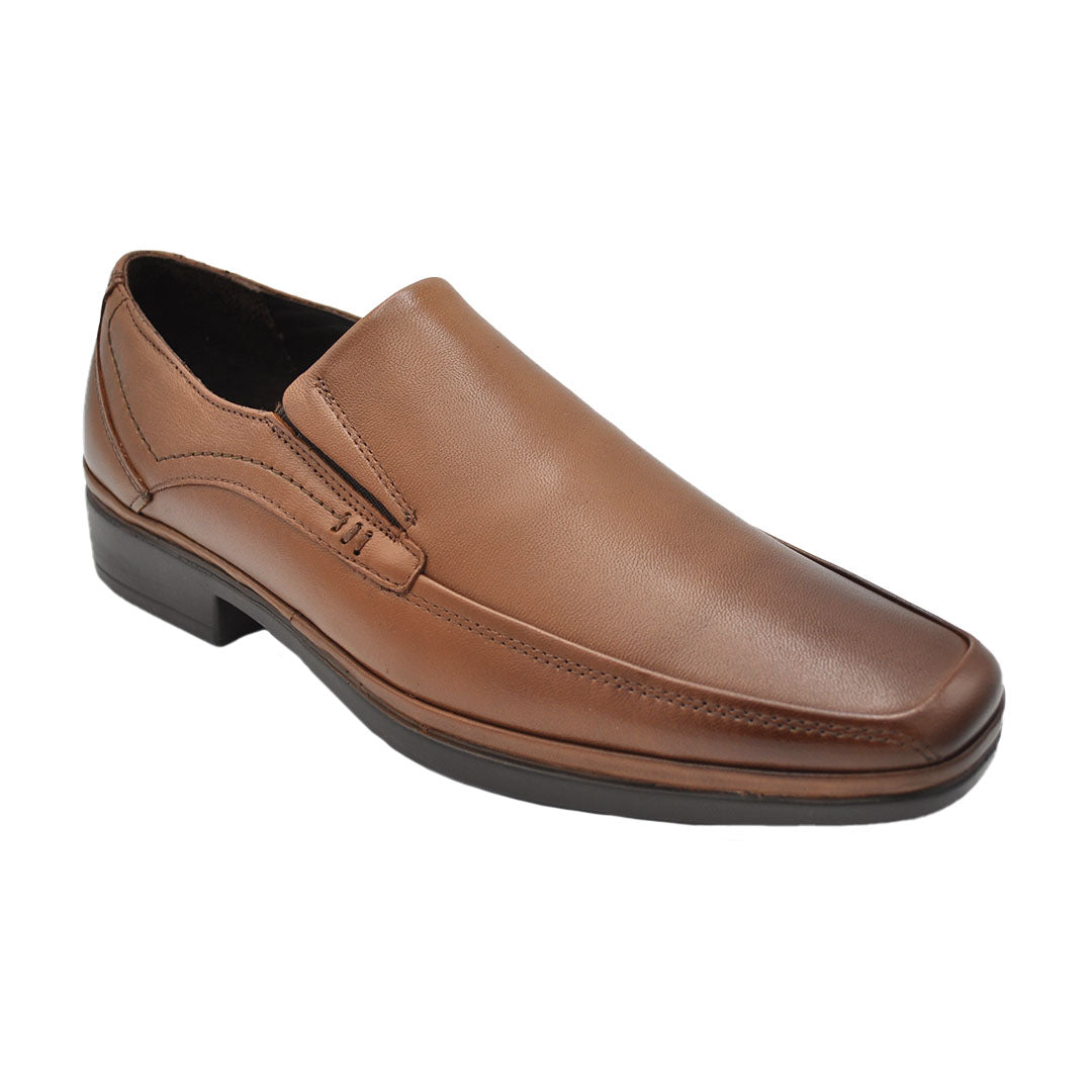 Gavel Santiago Lambskin Brown Leather Shoes 4104