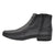 Gavel Leo Lambskin Black Leather Boots 4105