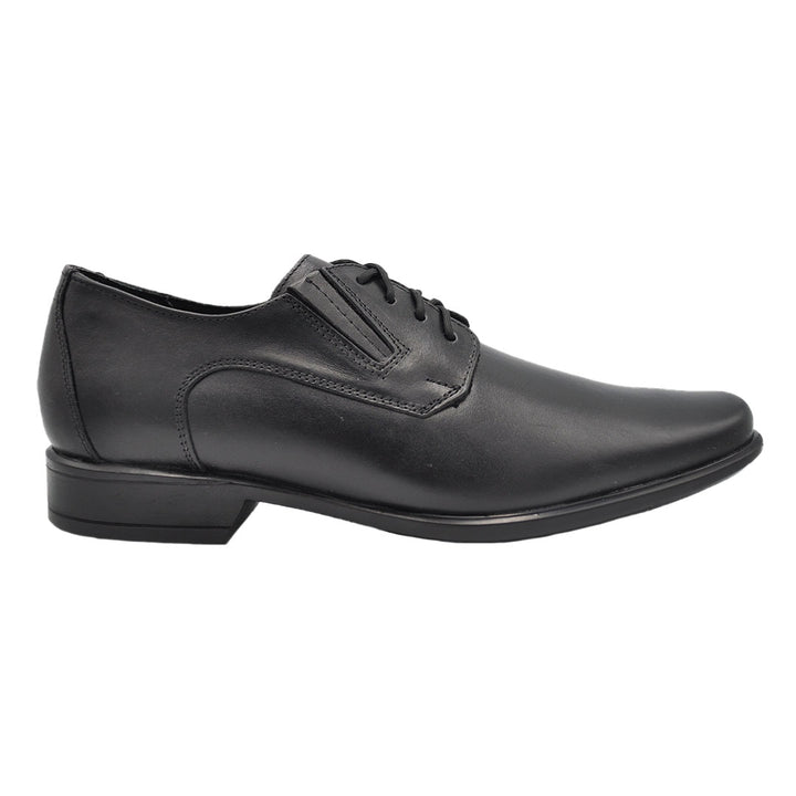 Gavel Oscar Lambskin Black Leather Shoes