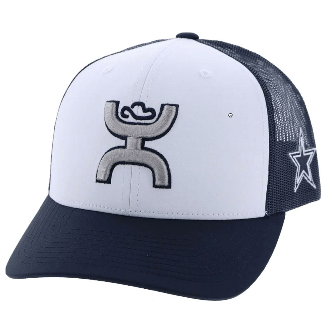 Hooey Dallas Navy/White D Logo Cap