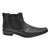 Baronett Aaron Men's Black Leather Dress Half Boots