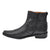 Baronett Victor Men's Black Leather Dress Half Boots