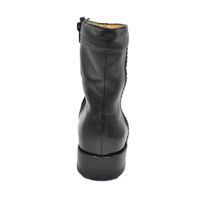 Gavel Gabriel Men's Goat Black Leather Dress Boots