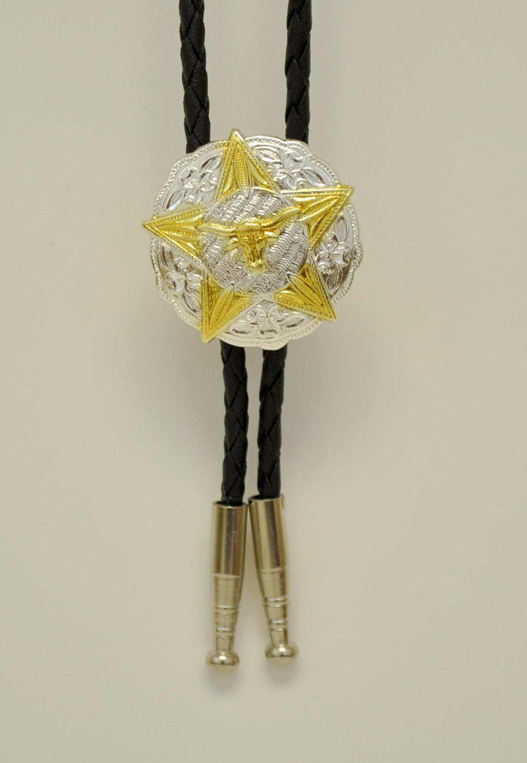 Star and Longhorn Bolo Tie